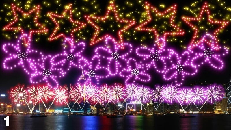 國慶煙花匯演將於10月1日在維港舉行（模擬效果圖）.jpg