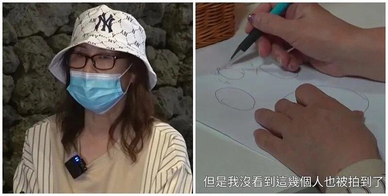 劉太憶述當時拍泡泡池時，沒留意後面有數個沒穿衣服的人，所以不小心把她們拍進去。 .jpg