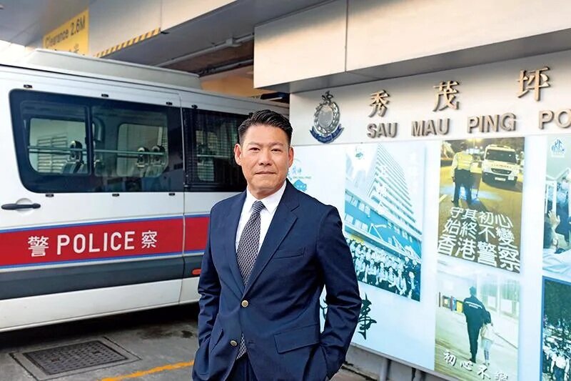 警署警長林國強現駐守秀茂坪警區警民關係組，積極推動警民關係。 《警聲》.jpg