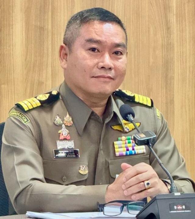 Pol Col Kriangkrai Ariyaying, chief of Phuket's immigration police. Thailand.jpg