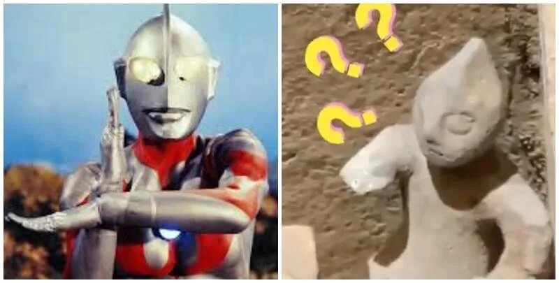 1 內地有網民近日發文表示，四川南充市博物館內一漢代陶俑外形神似鹹蛋超人，吸引不少.jpg