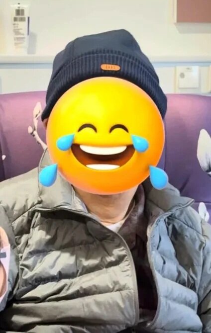 5  夏妙然往探望過King Sir，雖然樣貌被emoji遮着，但仍能聽到他的招牌笑聲。（YouTub.jpg