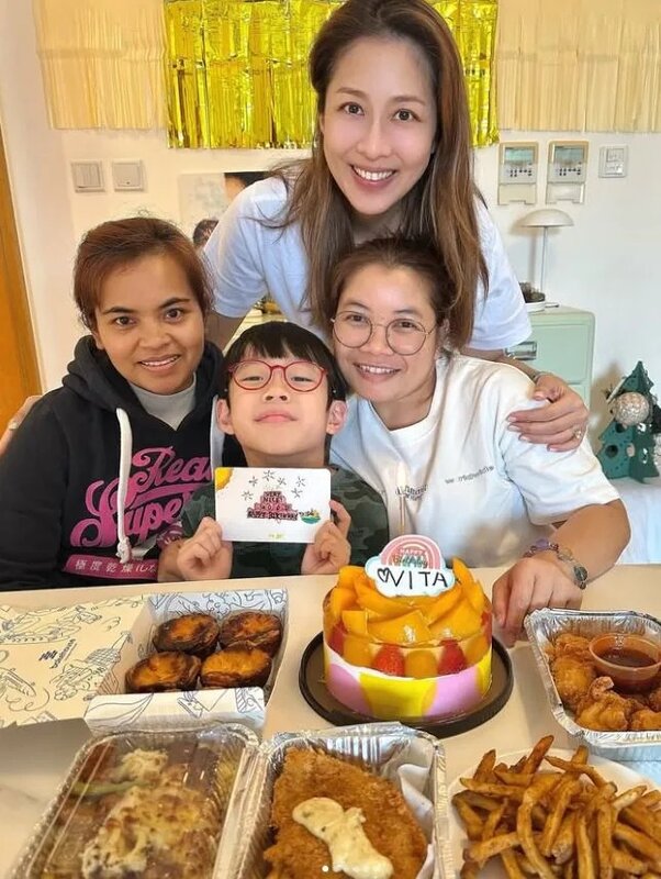 6  陳敏之日前剛為外傭慶祝生日，惟其後工作上似遇到阻滯而發帖宣洩。.jpg