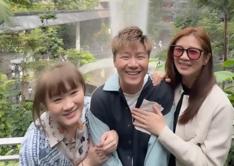 3  麥美恩早前同駱胤鳴及周奕瑋一齊去新加坡旅行.jpg