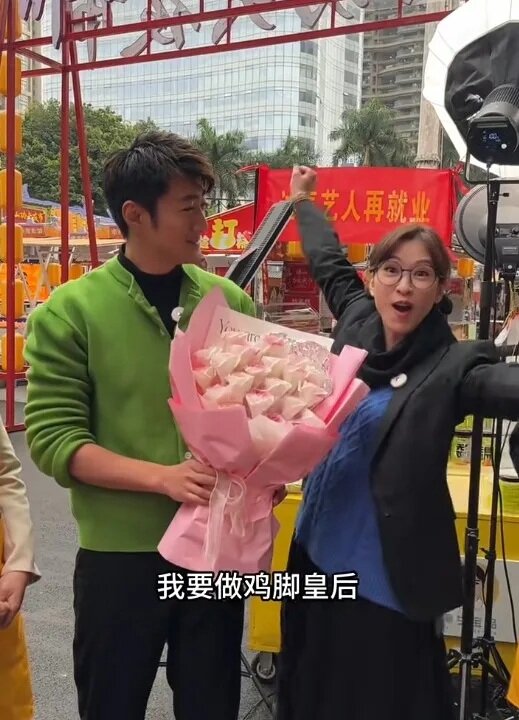 3 陳思齊轉行做擺攤很有大志，誓言要做「雞腳皇后」。.jpg