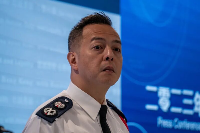 1 周一鳴 4 月 2 日獲任命為警務處處長。圖為今年 2 月資料圖片。.jpg