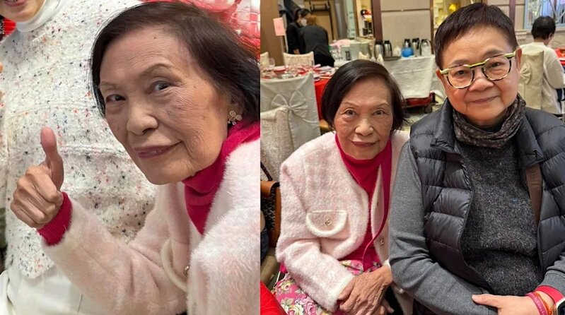 1 余慕蓮現身劉少君生日會，臉色泛紅，顯得精神奕奕。.jpg