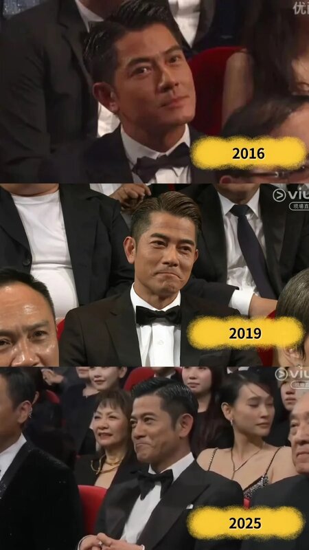 1 網民驚歎郭富城如「防腐城」，指如果沒標示年份，以為是同一天拍攝。（Threads圖片）.jpg