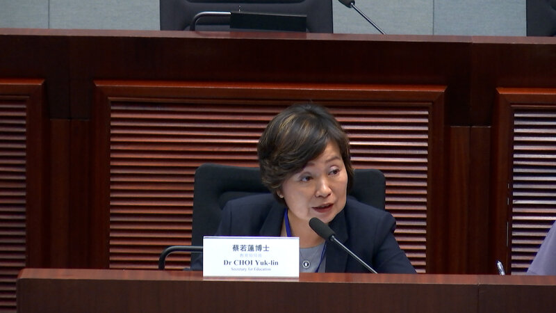 多名議員關注教育局如何挽留教師 蔡若蓮：近年流失率持續下降.jpg
