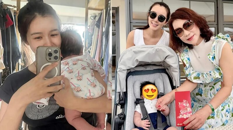 1  麥明詩兒子被林作媽媽公開正面照 1小時火速刪除 網民鬧爆：好唔尊重.jpg