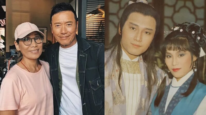 1  楊盼盼重遇苗僑偉合照掀回憶殺 《射鵰》螢幕情侶相隔42年再同框 網民：首播猶如昨天.jpg