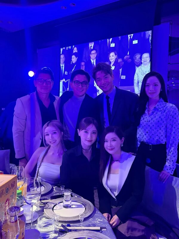 5  朱晨麗出席聚會，開心見到TVB的舊朋友與舊同事。（IG@rebecca_zhu）.jpg