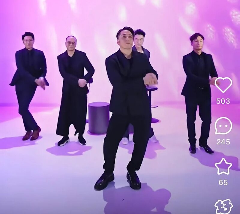 1 吳卓羲郭晉安歐陽震華等人內地直播跳《晚安大小姐》.jpg