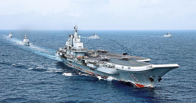 航母編隊赴西太平洋訓練符合國際法 不針對特定國家.jpg