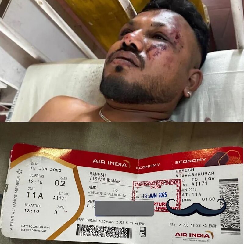 唯一已知的生還者為 40 歲的維斯瓦庫馬爾.jpg