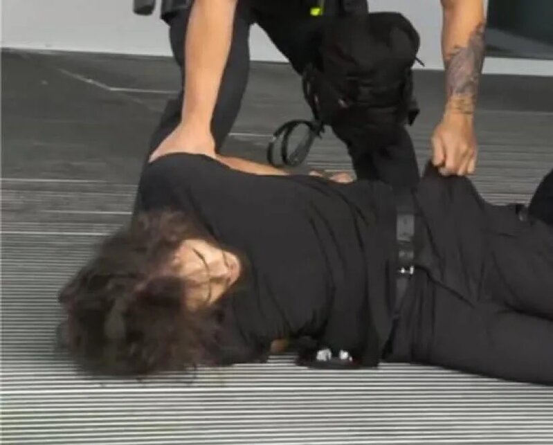 1   警方拘捕一名疑犯。（網傳相片）.jpg