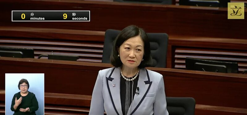 2 新民黨主席葉劉淑儀稱，日前舉辦的中華文化節沒有高官捧場，認為對國家級演員尊敬不.jpg