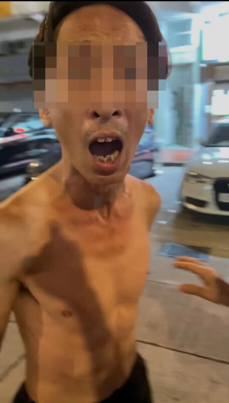 3 赤膊男多次要求與事主「隻揪」。.jpg