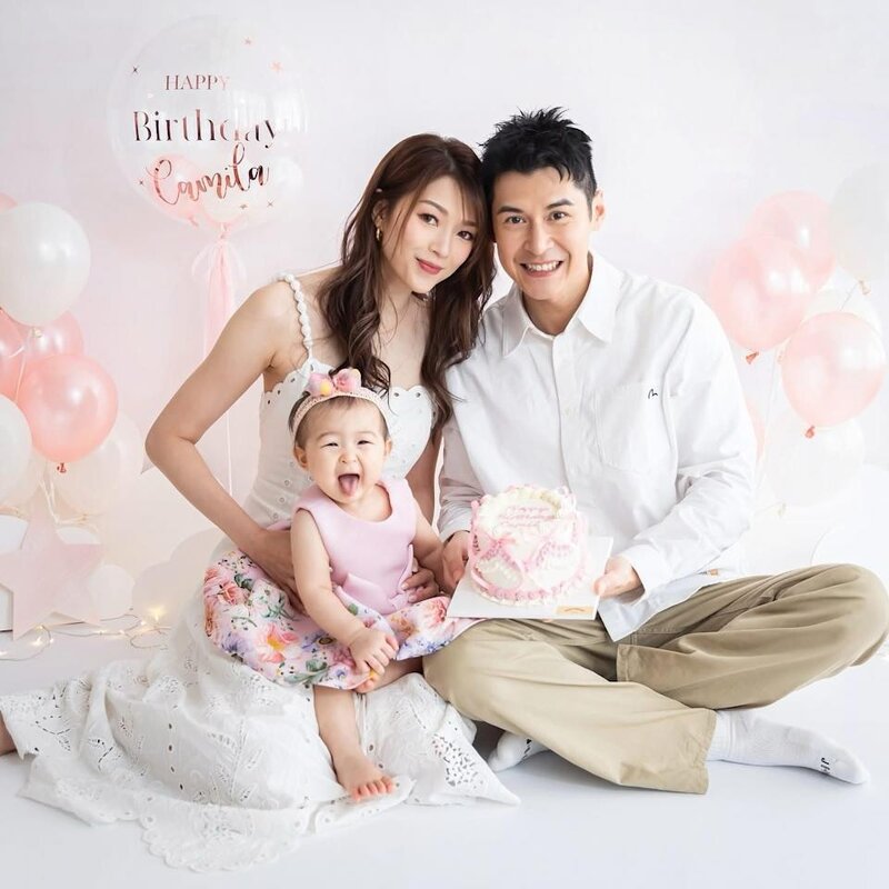 1 連詩雅與陳家樂的愛女Camila 1歲了！.jpg