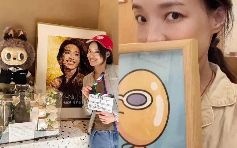 4舒淇私底下經常以素顏入鏡，呆萌樣實在看起來很嫩（圖／取自舒淇 ig）.jpg