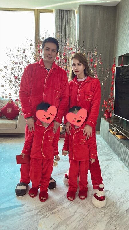 3 盛品儒與蔡一鳳育有一對6歲的龍鳳胎，子女曾到醫院探望爸爸。.jpg