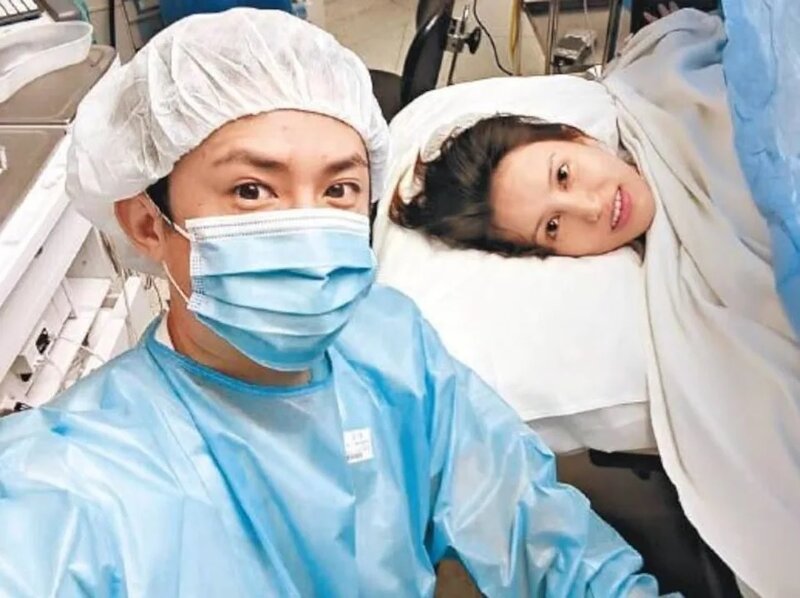 2 蔡一鳳於2018年為盛品儒誕下一對龍鳳胎。（facebook@蔡一鳳）.jpg