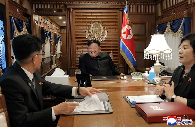 金正恩乘坐專列往中國 出席抗日戰爭勝利 80 周年活動 外界關注朝中俄三國會否私下會晤.jpg