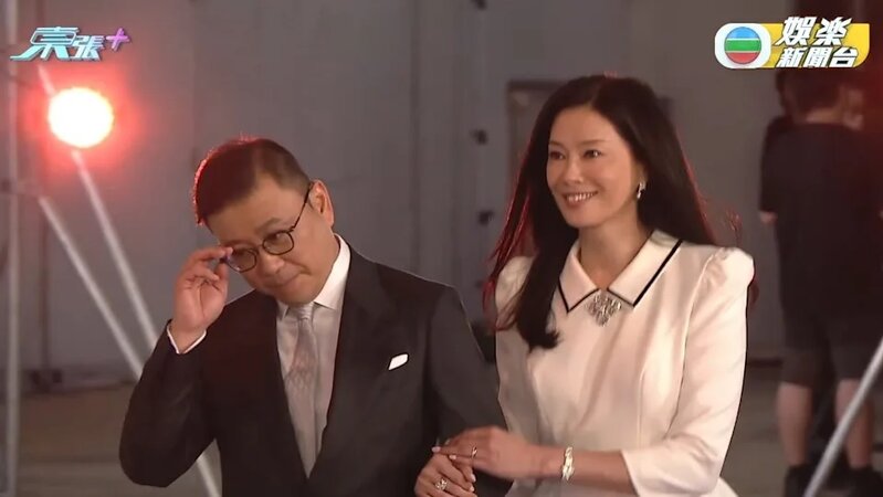 4 曾是名模的陳祉妤，面對眾多鏡仍十分淡定。（YouTube@TVB 娛樂新聞台）.jpg