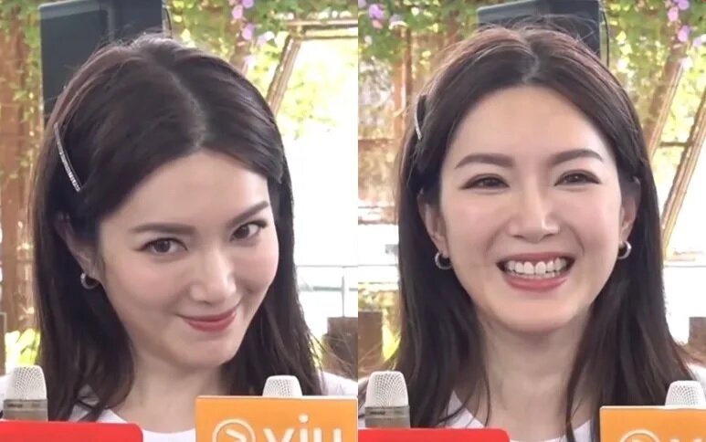 5 苟芸慧完成離婚手續後回復單身，見到傳媒時明顯心情大好。.jpg