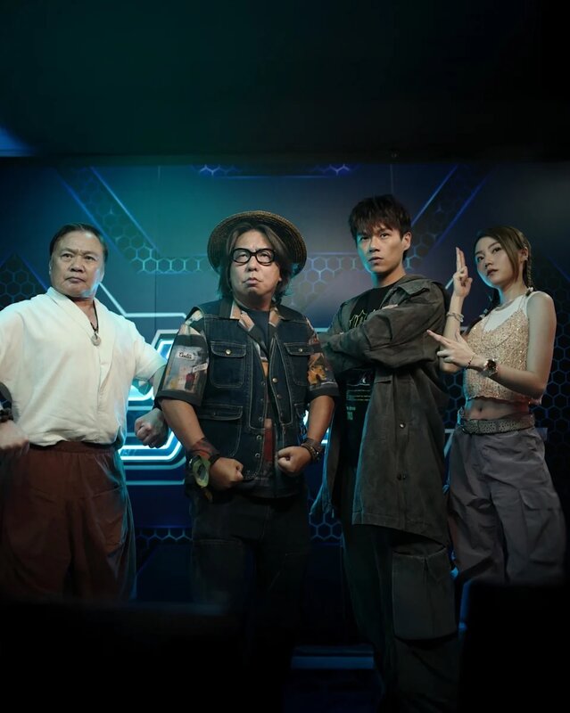 6 羅莽在《觸電》佔戲頗重，他表示「對白又多、表情又多，從來未試過嘅」。（facebook.jpg