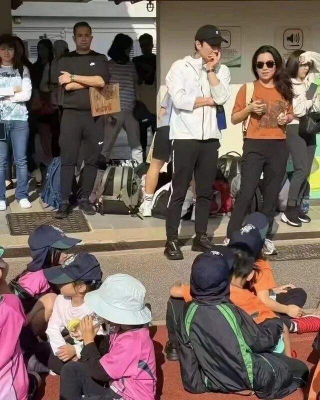 2 Leon與阿Wing今年3月一同出席女兒的校內活動。.jpg