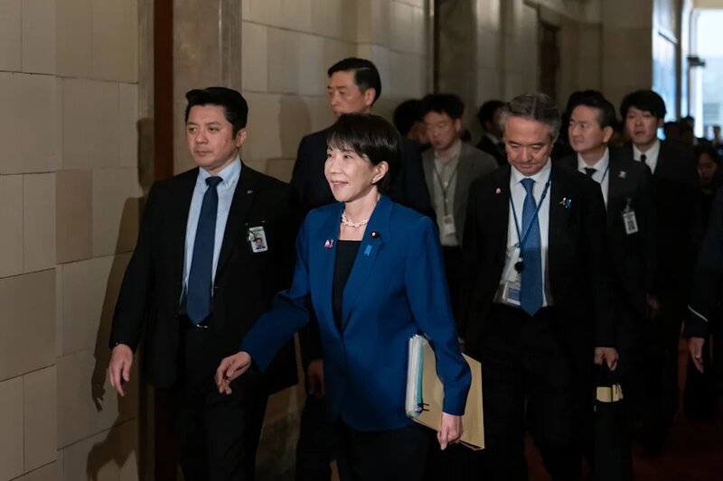 1 高市早苗上周五回應日本國會議員關於台灣問題的質詢，觸發中日外交風波。.jpg