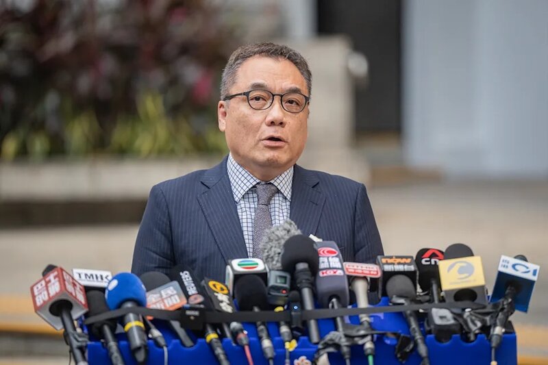 國安處總警司李桂華據報昨日（28日）帶隊到大埔巡視。圖為 8 月 29 日資料圖片。.jpg