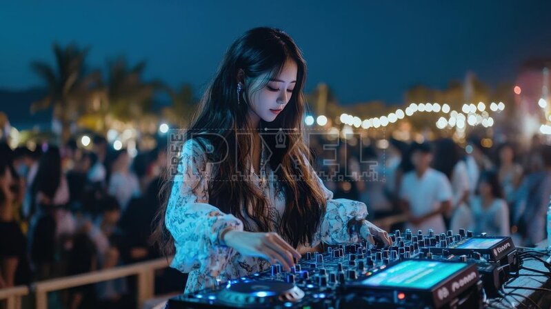 free-photos-new-years-eve-party-with-asian-female-dj-player-photo---a-woman-with.jpg