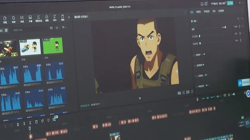 內地AI微短劇興起 一部成本僅數萬元.jpg