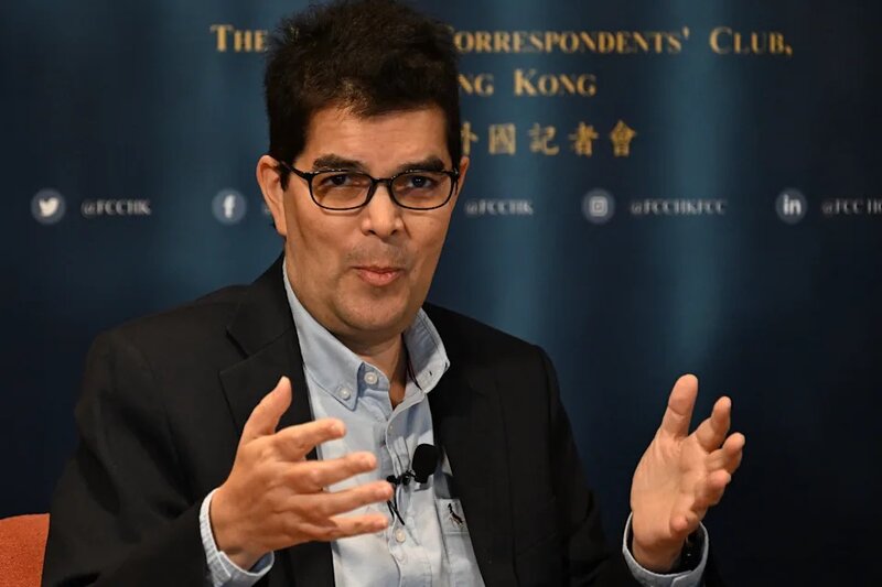 1 David Webb 2025 年 5 月 12 日最後一次公開露面，出席香港外國記者會午餐會。.jpg