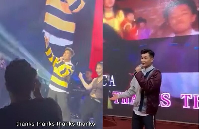 2 陳展鵬多次翻唱張國榮的名曲《Monica》，其後索性唱成「thanks thanks thanks，陳展.jpg