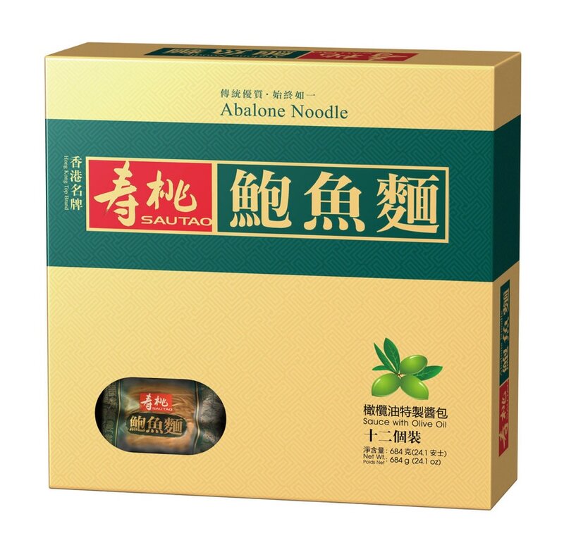 2 壽桃牌鮑魚麵長佔傳統賀年禮品之選。（網上圖片）.jpg