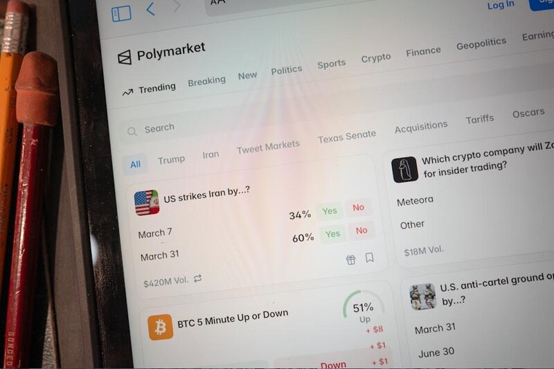 2 Polymarket 容許用戶就各類議題押注，包括體育、金融、政治及時事事件。.jpg
