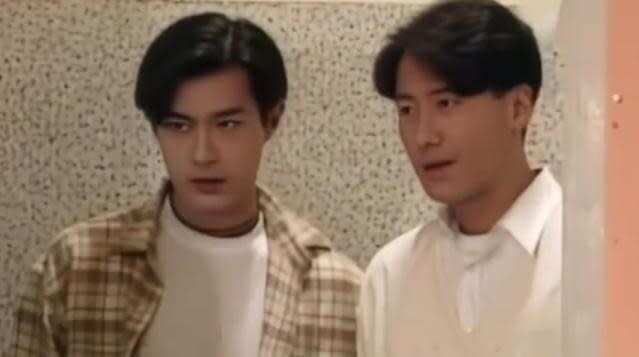 3 黎明和古天樂於1994年演出《阿Sir早晨》時正值顏值顛峰期，片段不時被翻出。（《阿S.jpg