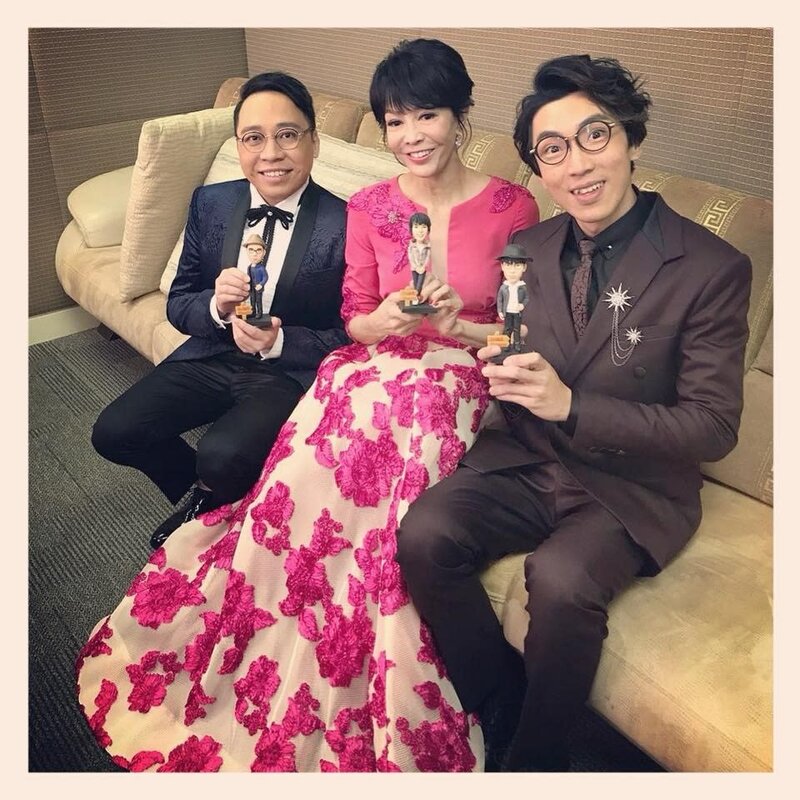 2 農夫與「Do姐」鄭裕玲昔日合作無間，合作拍攝的節目是收視保證。（facebook@農夫）.jpg