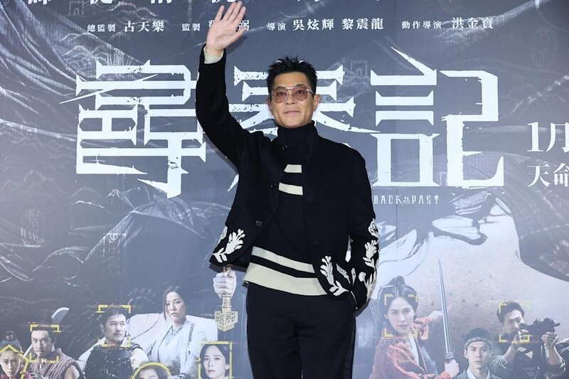 古天樂來台宣傳港片《尋秦記》。（圖／小娛樂）.jpg