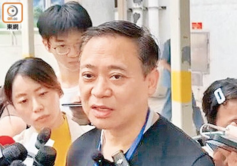 江祥發被新界南總區重案組以涉嫌「串謀欺詐」及「洗黑錢」罪拘捕。.jpg