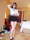 《Q0377》本周极品推荐97年幼幼：100%靓女,听话好态度~笑容好服务好,,淫水超多